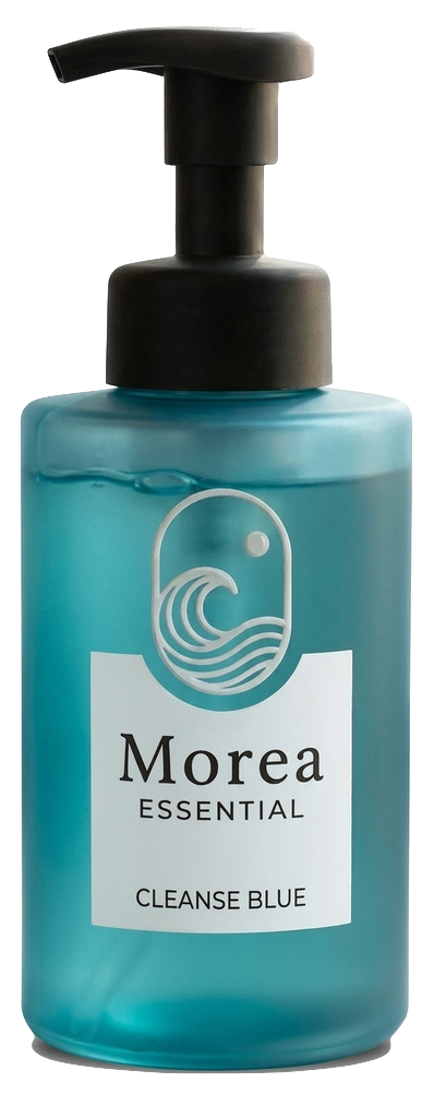 Morea Essential Cleanse Blue bottle